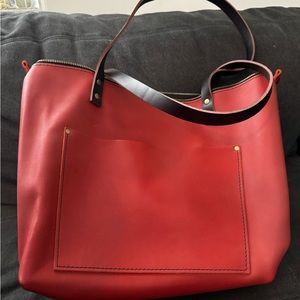 New PLG large zipper tote